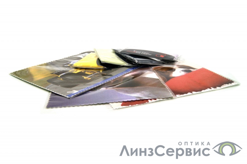 картинка  Салфетка для очков от оптики ЛинзСервис